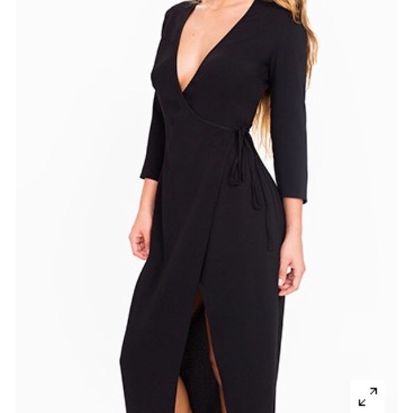 american apparel julliard wrap dress